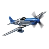 AIRFIX J6046 Quickbuild - D-Day Mustang