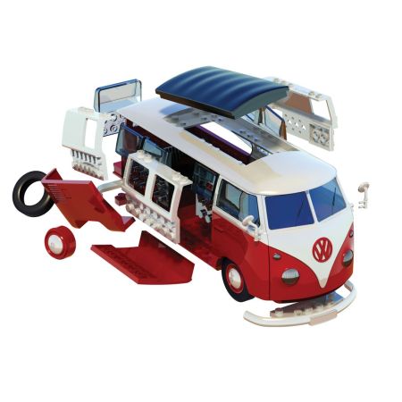 AIRFIX J6017 Quickbuild - VW Camper Van - Red