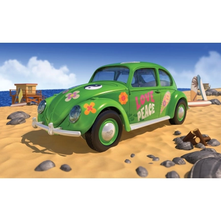 AIRFIX J6031 Quickbuild - VW Beetle Flower-Power