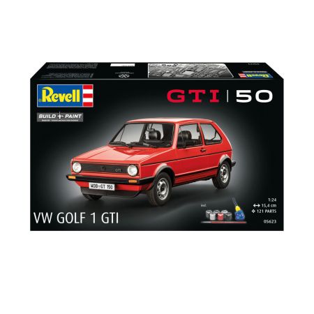 REVELL 05623 Starter Set - VW Golf 1 GTi - 50 lat - 1:24