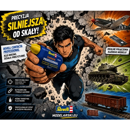 REVELL 39604 Klej z igłą Revell Contacta Professional 25 g