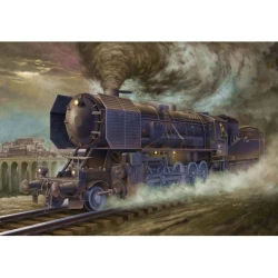 TRUMPETER 00210 Parowóz Kriegslokomotive BR 52 z tendrem, DR - 1:35