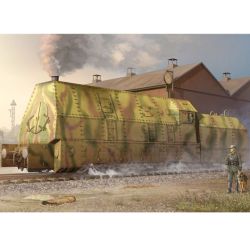 TRUMPETER 00219 Lokomotywa BR57 z pociągu pancernego - 1:35