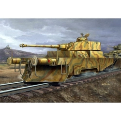 TRUMPETER 00369 Czołg kolejowy Panzerjagerwagen - 1:35
