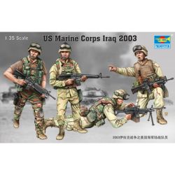 TRUMPETER 00407 Figurki - US Marine Corps - Irak 2003 - 1:35