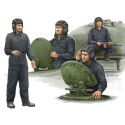 TRUMPETER 00435 Figurki - Soviet tank crew - 1:35
