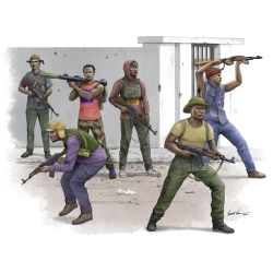 TRUMPETER 00438 Figurki - African freedom fighters - 1:35