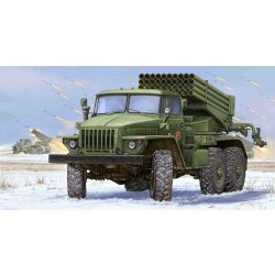 TRUMPETER 01013 Russian BM-21 Hail MRL -Early - 1:35