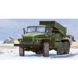 TRUMPETER 01013 Russian BM-21 Hail MRL -Early - 1:35
