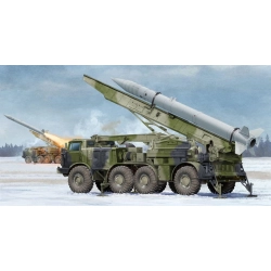 TRUMPETER 01025 Wyrzutnia rakiet 9P113 TEL w/9M21 z pociskiem 9K52 Luna-M - 1:35