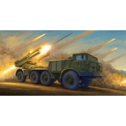 TRUMPETER 01026 Russian 9P140 TEL of 9K57 Uragan Multiple Launch Rocket System - 1:35