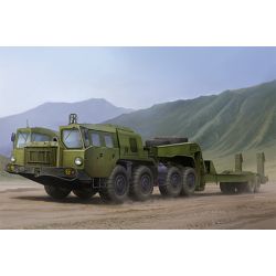 TRUMPETER 01056 MAZ-7410 z naczepą CHMZAP-5247G - 1:35