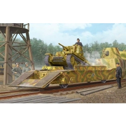 TRUMPETER 01508 Wagon podczołgowy z niemieckiego pociągu pancernego BP-42 - 1:35