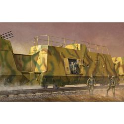 TRUMPETER 01510 Wagon piechoty z niemieckiego pociągu pancernego BP-42 - 1:35