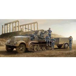 TRUMPETER 01525 Działko 3,7 cm Flak 37 na podwoziu Sd.Kfz.7/2 - 1:35