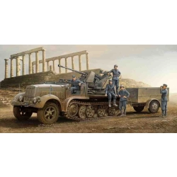 TRUMPETER 01525 Działko 3,7 cm Flak 37 na podwoziu Sd.Kfz.7/2 - 1:35