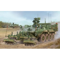 TRUMPETER 01574 M1132 Stryker z trałem przeciwminowym SOB - 1:35