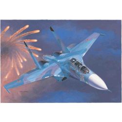 TRUMPETER 01645 Russian Su-27UB Flanker C Fighter - 1:72