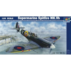 TRUMPETER 02403 Supermarine Spitfire Mk. Vb (polskie malowanie) - 1:24