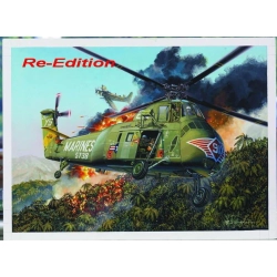 TRUMPETER 02881 Helikopter H-34 US Maines - 1:48