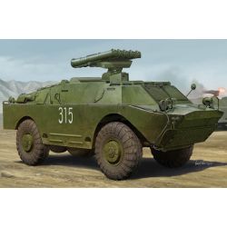 TRUMPETER 05515 Opancerzony samochód rozpoznawczy BRDM-2 z wyrzutnią rakiet 9P148 - 1:35