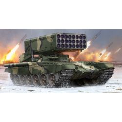 TRUMPETER 05582 Russian TOS-1 24-Barrel Multiple Rocket Launcher - 1:35