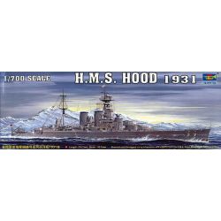 TRUMPETER 05741 Krążownik HMS Hood 1931 - 1:700