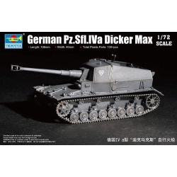 TRUMPETER 07108 Niemieckie działo p.panc Pz.Sfl.Iva Dicker Max - 1:72