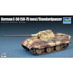 TRUMPETER 07123 German E-50 (50-75 tons)/Standardpanzer - 1:72
