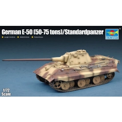 TRUMPETER 07123 German E-50 (50-75 tons)/Standardpanzer - 1:72