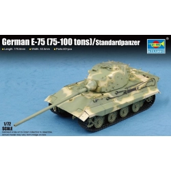 TRUMPETER 07125 German E-75 (75-100 tons) / Standardpanzer - 1:72