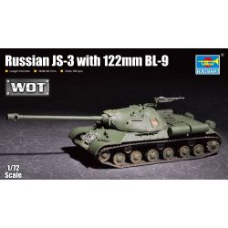 TRUMPETER 07163 Russian IS-3 with 122mm BL-9 - 1:72