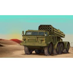 TRUMPETER 07180 Wyrzutnia 9P140 TEL z pociskami 9K57 Uragan MLRS - 1:72