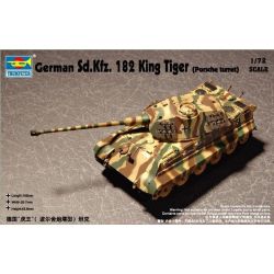 TRUMPETER 07202 Sd.Kfz. 182 King Tiger (Henschel turret) - 1:72
