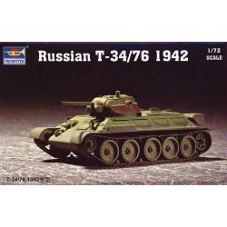 TRUMPETER 07206 Czołg T-34/76 Model 1942 - 1:72