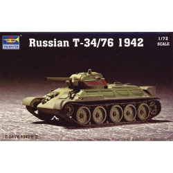 TRUMPETER 07206 Czołg T-34/76 Model 1942 - 1:72