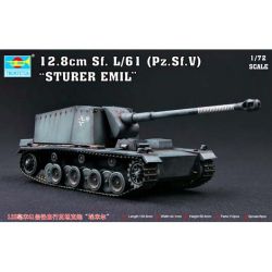 TRUMPETER 07210 Panzerselbstfahrlafette V 12.8 cm L/61 Sturer Emil - 1:72