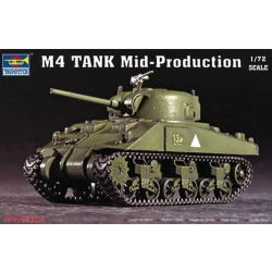 TRUMPETER 07223 M4A MID Tank - 1:72