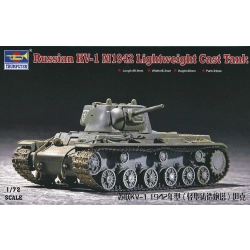 TRUMPETER 07233 KV-1 Model 1942 Lightweight cast turret tank - 1:72
