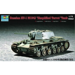 TRUMPETER 07234 Ciężki czołg KW-1 (mod 1942) - 1:72