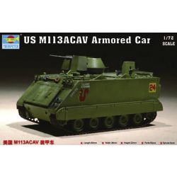 TRUMPETER 07237 M113 ACAV Armored Car - 1:72