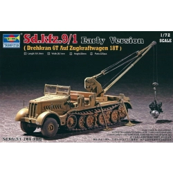 TRUMPETER 07253 Dźwig na podwoziu Sd.Kfz.9/1 early version 18t - 1:72