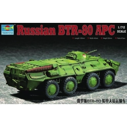 TRUMPETER 07267 Transporter opancerzony BTR-80 - 1:72