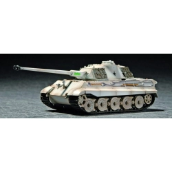 TRUMPETER 07292 King Tiger z wieżą Porsche + Zimmerit - 1:72