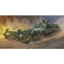 TRUMPETER 09552 Russian Armored Mine-Clearing Vehicle BMR-3 - 1:35