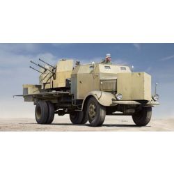 TRUMPETER 09596 Mercedes-Benz L4500A Maultier z działkiem 2cm Flak 38 - 1:35