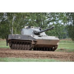 TRUMPETER 09599 2S25 Sprut-SD Rosyjski, lekki pływający niszczyciel czołgów - 1:35