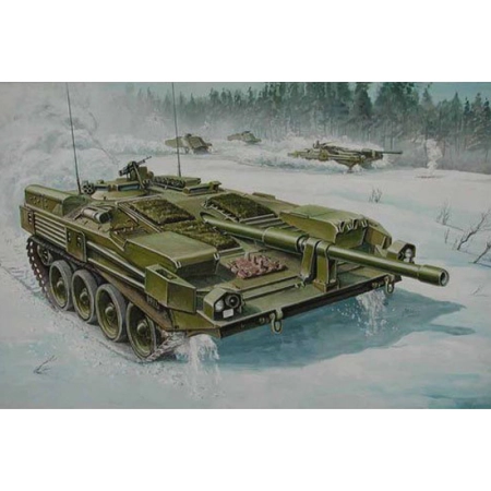 TRUMPETER 00309 Szwedzki czołg Strv 103B - 1:35
