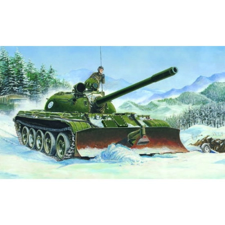 TRUMPETER 00313 Czołg T-55 1958 BTU-55 - 1:35