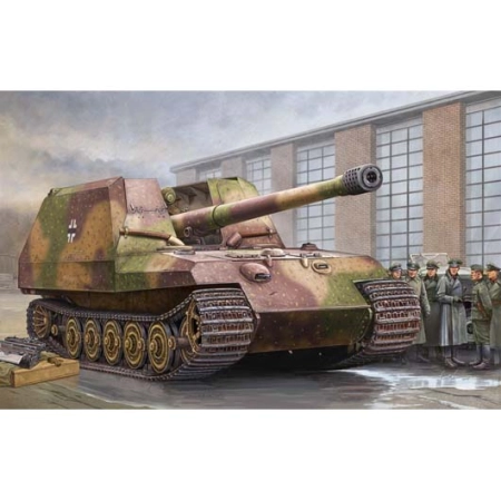 TRUMPETER 00378 Geschützwagen Tiger für 17cm K72 - 1:35